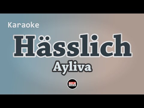 Ayliva - Hässlich (Karaoke with Lyrics)