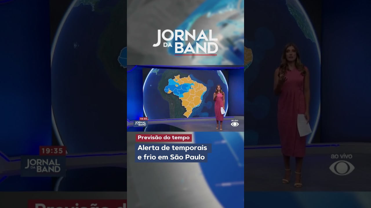 Alerta de temporais  e frio em São Paulo
