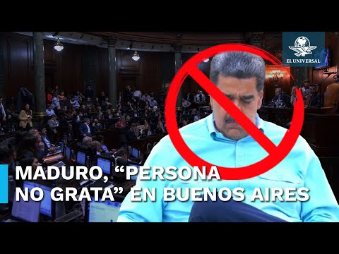 Declaran a Nicola?s Maduro “persona no grata” en Buenos Aires, Argentina