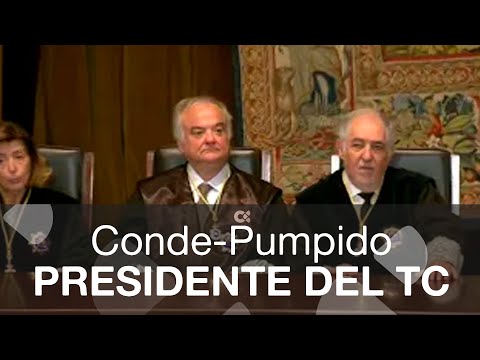 Conde-Pumpido, elegido presidente del Tribunal Constitucional