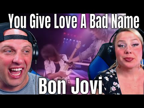 Reaction To Bon Jovi - You Give Love A Bad Name (Official Music Video) THE WOLF HUNTERZ REACTIONS