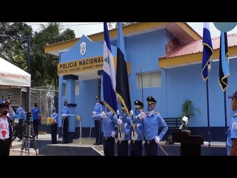 Inauguran nueva estación policíal en el municipio de Waslala