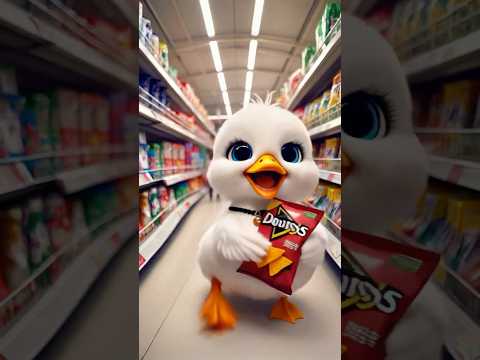 Cute Duckling Doritos Surprise #shorts #sad