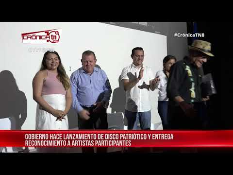 Cinemateca Nacional hace lanzamiento del disco Canto a la patria– Nicaragua