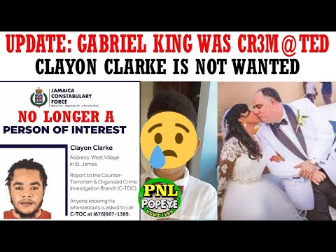 Gabriel King was cr3m@t3d - Clayon Clarke went in to the cops & is now a free man