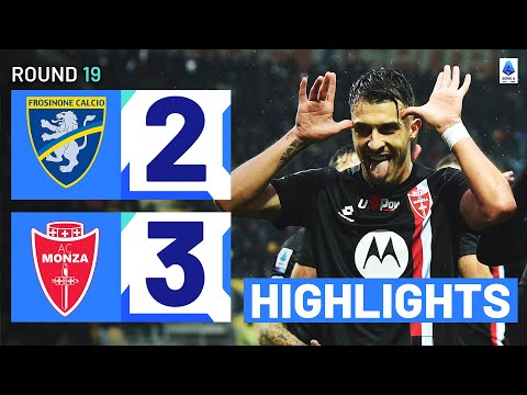 FROSINONE-MONZA 2-3 | HIGHLIGHTS | Monza edge five-goal thriller | Serie A 2023/24