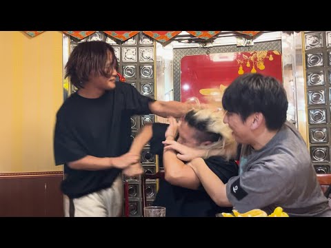 撮影中にガチで喧嘩が起きました