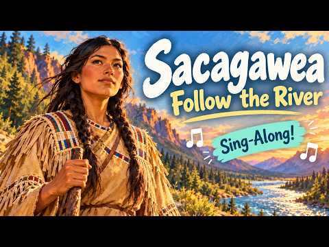 Sacagawea Song | Follow the River Sing-along | Bedtime History