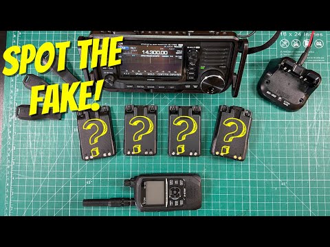 Are Fake Icom Batteries From Amazon Any Good?  Let's Find Out!