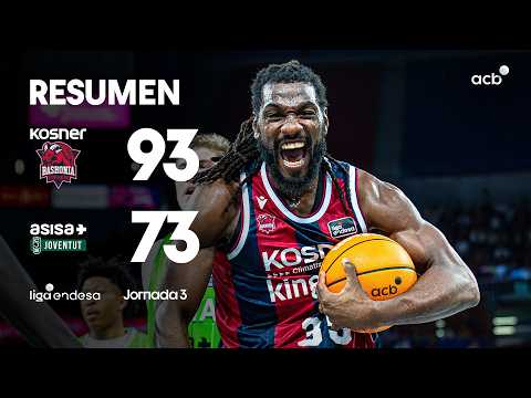 Kosner Baskonia - Asisa Joventut (93-73) RESUMEN | Liga Endesa 2026-27