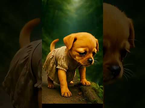 The poor puppy didn't have beehive so, his rich friends making fun of him#animahal