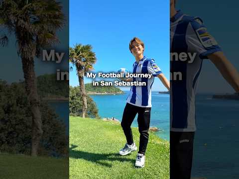 Playing Football in San Sebastián, Spain⚽️ #football soccer #sansebastian