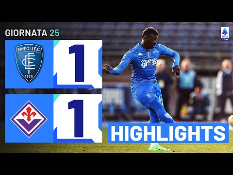 EMPOLI-FIORENTINA 1-1 | HIGHLIGHTS | 25ª GIORNATA | SERIE A TIM 2023/24