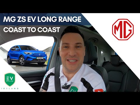 MG ZS EV Long Range - Coast to Coast Range Test