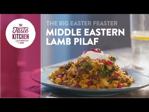 Middle Eastern Lamb Pilaf