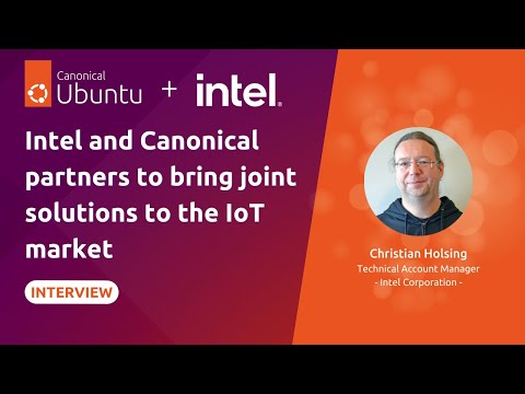 Canonical and Intel partners to bring joint solutions to the IoT market