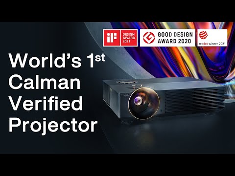 ProArt Projector A1 - World's First Calman Verified Projector for Creators | ASUS