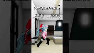 QUIERO SALIR 🚪😡 | @CatanaRoblox #shorts