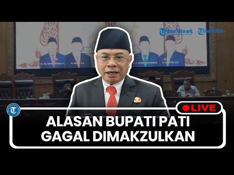 🔴LIVE: Alasan Bupati Pati Sudewo Gagal Dimakzulkan