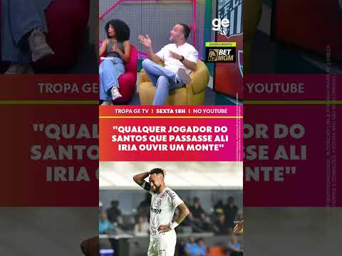 AS CRÍTICAS ESTÃO SENDO JUSTAS AO SANTOS? 👀🤔 | #shorts | ge tv