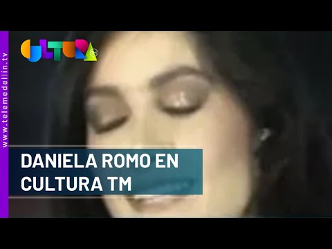 Daniela Romo en Cultura TM - Telemedellín