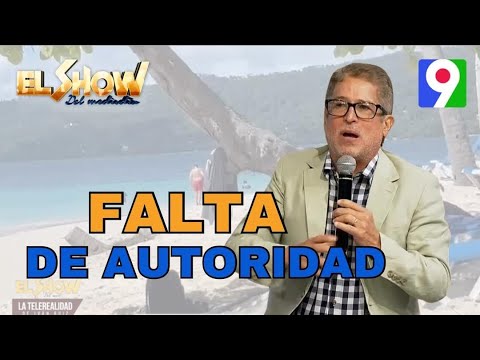 ¡Denuncia! Falta de autoridad en Cayo levantado | El Show del Mediodía