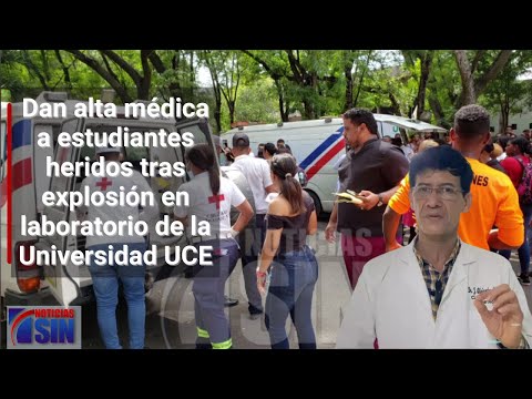 Dan alta médica a estudiantes heridos tras explosión en laboratorio de la Universidad UCE
