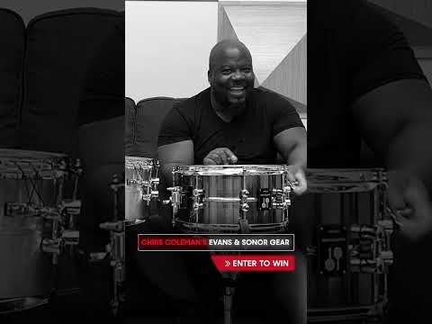 We've Teamed up with Chris Coleman and @sonor to giveaway these Kompressor Series Snare drums.