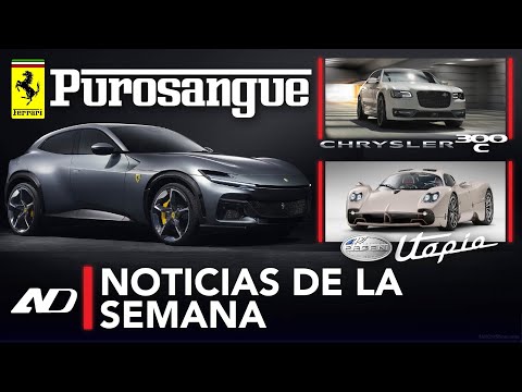 Purosangue ???, el 1er SUV de Ferrari, el último Chrysler 300 C, Pagani Utopia y más... | Noticias