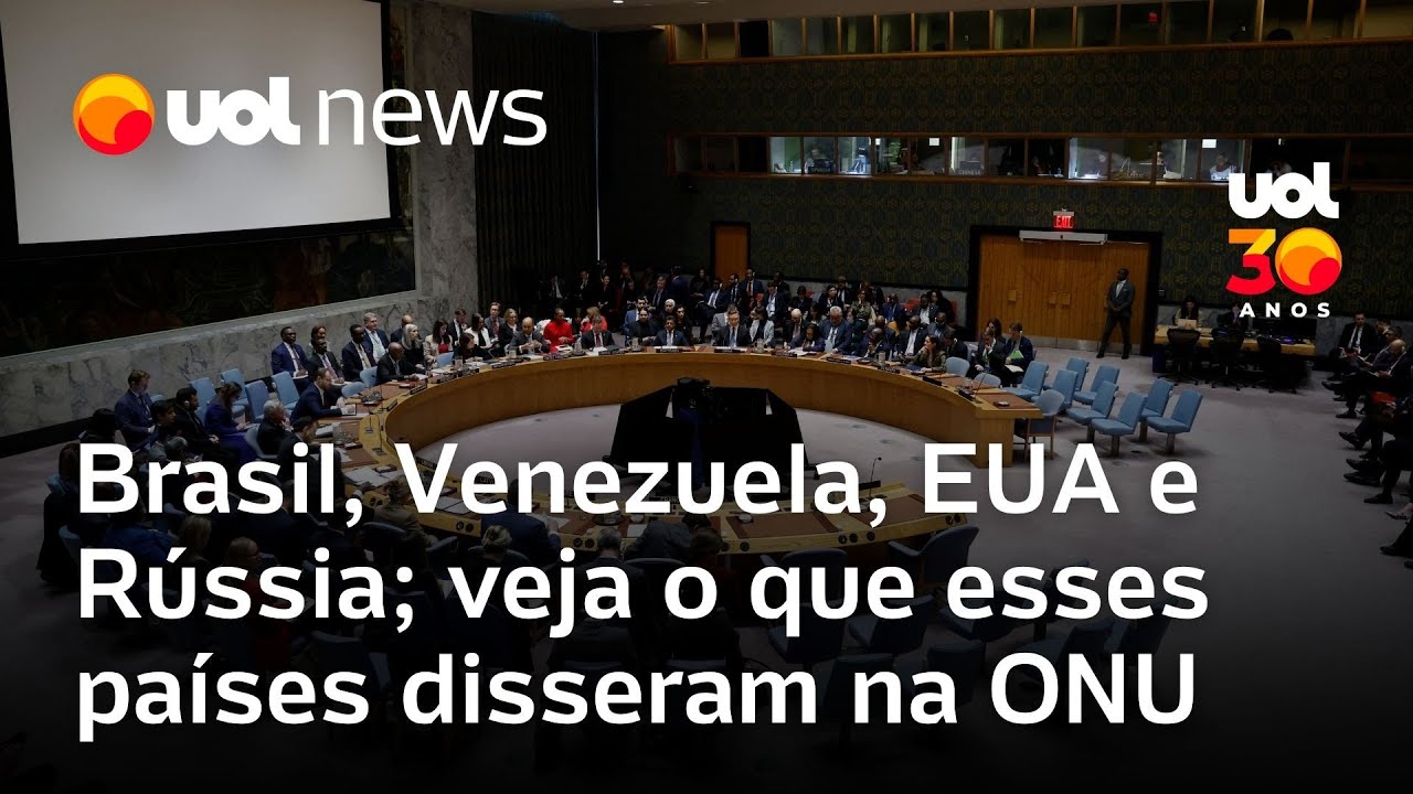 Maduro preso Brasil Venezuela EUA e Rússia veja o que esses países disseram na ONU TV Online Maduro preso Brasil Venezuela EUA e Rússia veja o que esses países disseram na ONU
