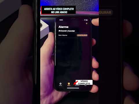 Como Configurar o DESPERTADOR no iPhone