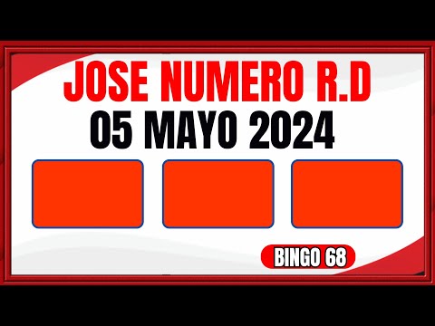 NÚMEROS DEL DIA  DOMINGO 5 DE MAYO DE 2024 - JOSÉ NÚMERO RD