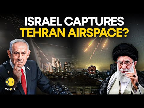 Israel Captures Tehran's Airspace: IDF | Israel Claims Aerial Superiority Over Tehran | War LIVE