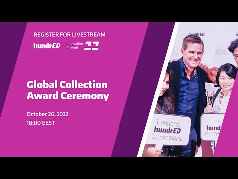 Global Collection 2023 Award Ceremony | HundrED Innovation Summit 2022