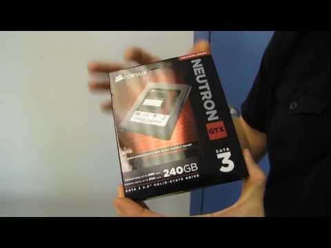 Corsair Neutron GTX Extreme Performance SSD Unboxing & First ...