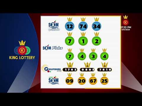 King Lottery SXM EN VIVO ? Resultados Domingo 05 Mayo 2024 - 07:30PM
