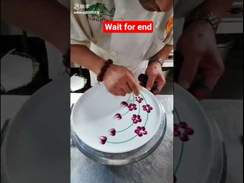 🥈 2. “So Satisfying! Flower Art on Plate 🌸 #Shorts” kya bana diya wait for end #indianyoutuber
