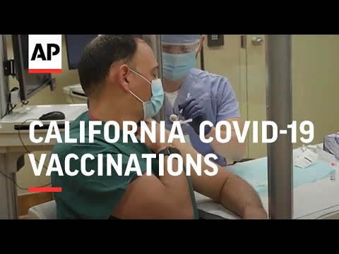 COVID-19 vaccinations underway in California