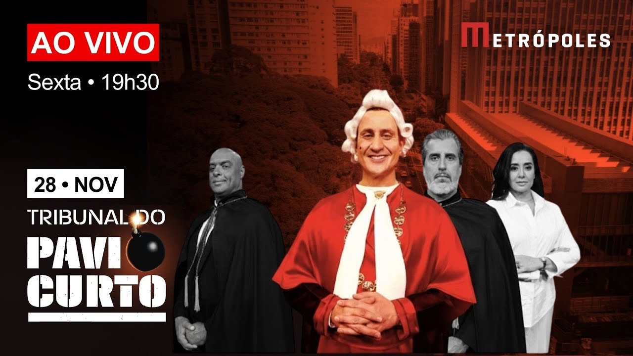 TRIBUNAL DO PAVIO CURTO COM PAVINATTO (28/11) – OS CASOS QUE CHOCAM O PAÍS