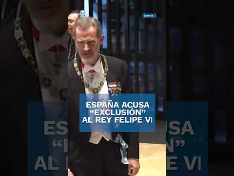 Por exclusión al rey Felipe VI, España rechaza asistir s toma de posesión de Sheinbaum #shorts