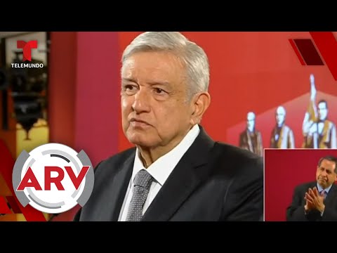 López Obrador dice que será el primero en vacunarse contra el COVID-19 | Al Rojo Vivo | Telemundo