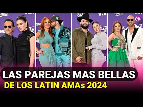 Latin AMAs 2024: Las PAREJAS MÁS BELLAS de la noche