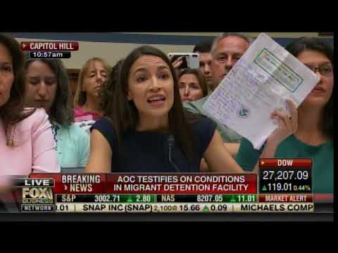BREAKING: PROTESTER INTERRUPTS AOC TESTIMONY TO CONGRESS