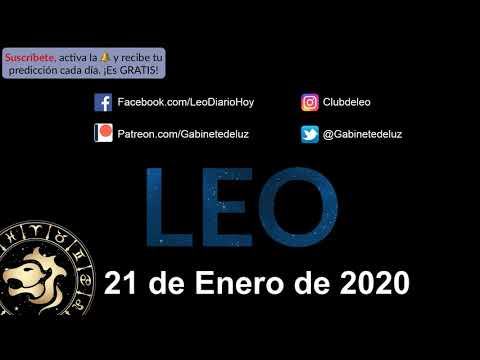 Horóscopo Diario - Leo - 21 de Enero de 2020