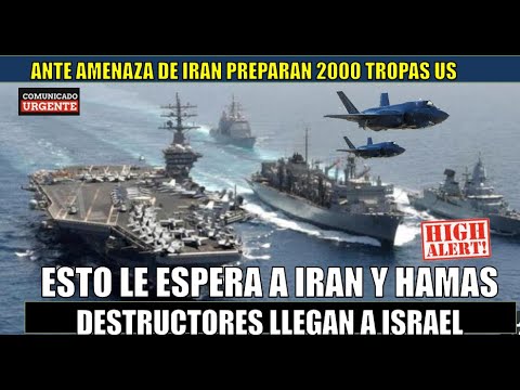 Esto es lo que le espera a IRAN-HAMAS en ISRAEL por parte de los destructores USS