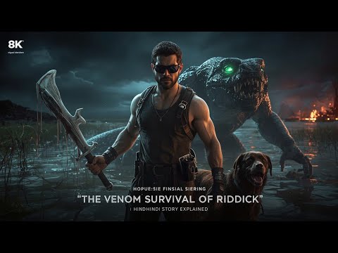 💀 एक इंसान बनाम सैकड़ों सर्प राक्षस | The Venom Survival of Riddick | Sci-Fi Hindi Story Explained 🐍