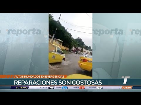 Reparación de autos inundados podría costar más de mil dólares