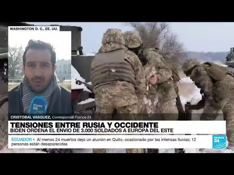 Informe desde Washington: EE. UU. enviará soldados en Europa ante posible invasión rusa en Ucrania