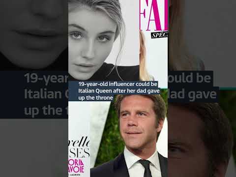 Teen influencer becomes Italy’s Queen #itvnews #news