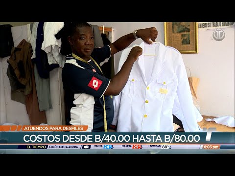 Trajes de gala, atuendos de los desfiles patrios